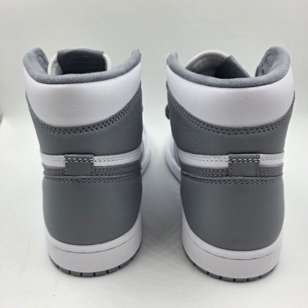 Nike Air Jordan 1 Retro High OG Stealth White Grey 555088-037 Mens Size 8 - Picture 4 of 10